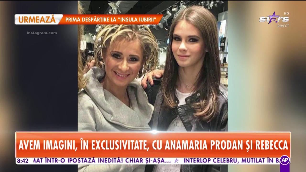 Anamaria Prodan, lecții cu stil pentru fetele ei. Unde a dus-o sexy impresara pe fiica ei, Rebecca, atunci c&acirc;nd a ajuns &icirc;n Rom&acirc;nia