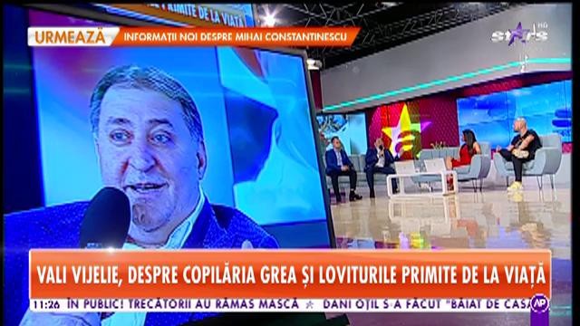 Star Matinal. Vali Vijelie, despre copilăria grea și loviturile primite de la viață: Dacă nu muncești, nu &icirc;ți dă nimeni