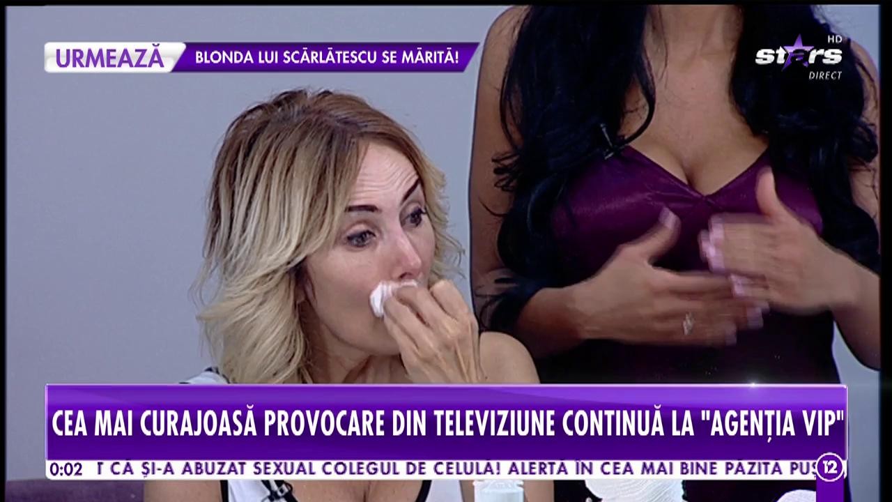 Agenția Vip. Daniela Gyorfi a acceptat testul suprem al frumuseții! Se demachiază &icirc;n direct