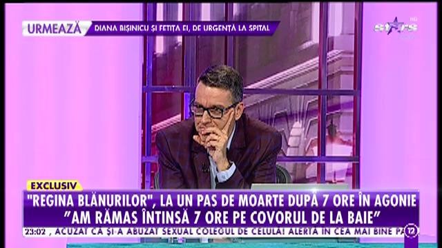 Agenția Vip. Regina blănurilor, la un pas de moarte după șapte ore &icirc;n agonie