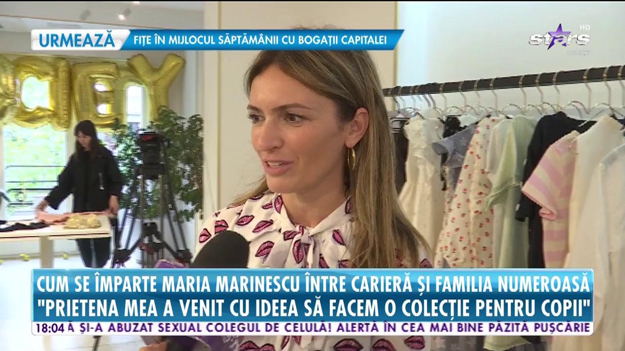 Star News. Cum se &icirc;mparte Maria Marinescu &icirc;ntre carieră și familia numeroasă