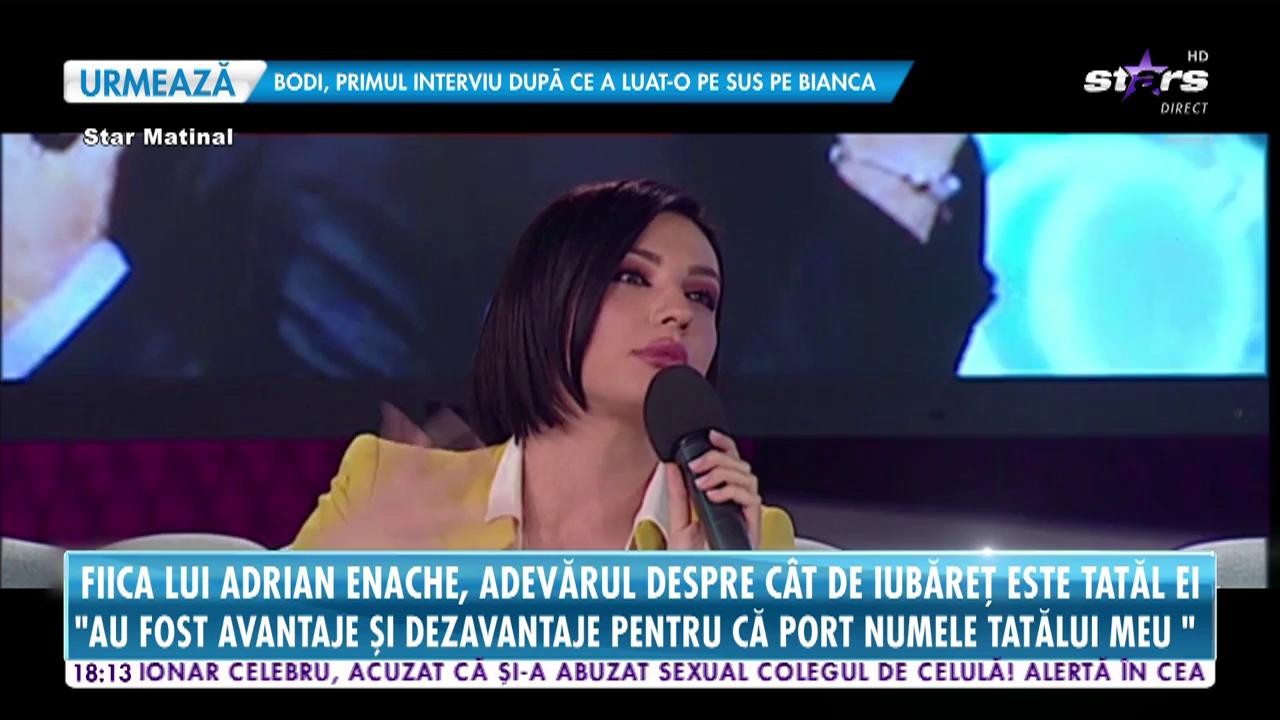 Star News. Fiica lui Diana Enache, adevărul despre c&acirc;t de iubăreț este tatăl ei