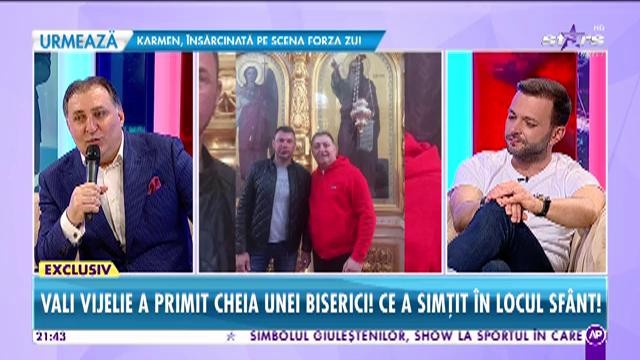 Vali Vijelie, marea &icirc;nt&acirc;lnire cu părintele de pe muntele Athos