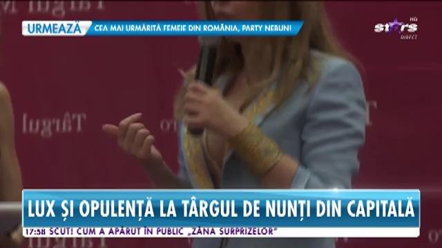 Star News. Lux și opulență la T&acirc;rgul de Nunți din Capitală. Ce rochii de mirese ar alege vedetele pentru nunta lor