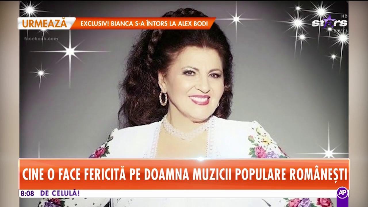 Imagini emoționante cu Irina Loghin! Cine o face fericită pe doamna muzicii populare rom&acirc;nești