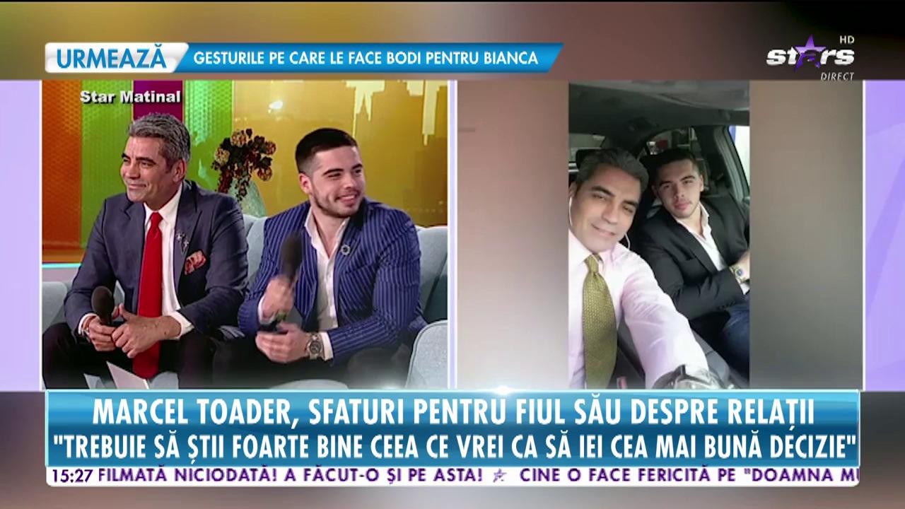 Fiul lui Marcel Toader, relație secretă de un an: Am o persoană dragă &icirc;n viața mea