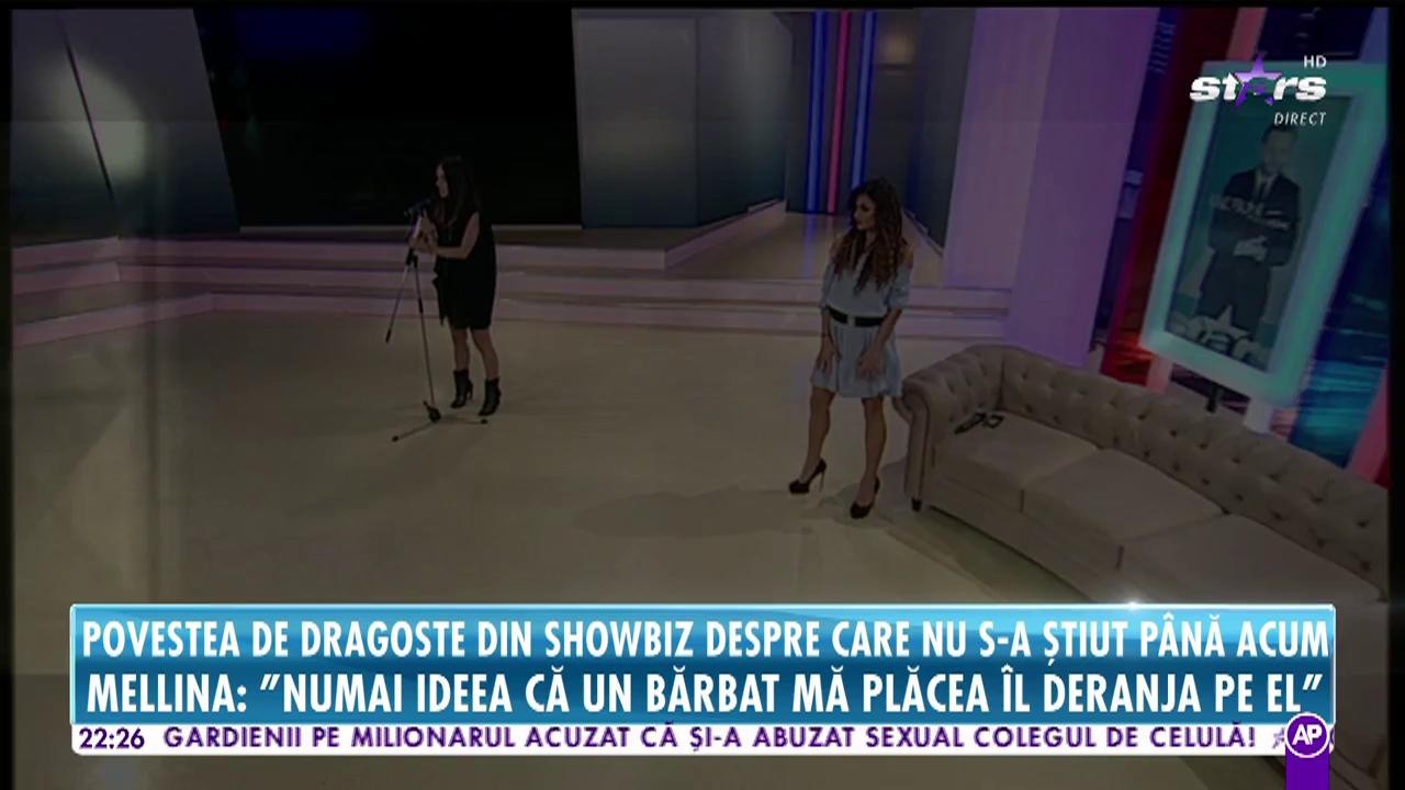 Mellina c&acirc;ntă, la Răi da buni, melodia Sper că ți-e bine