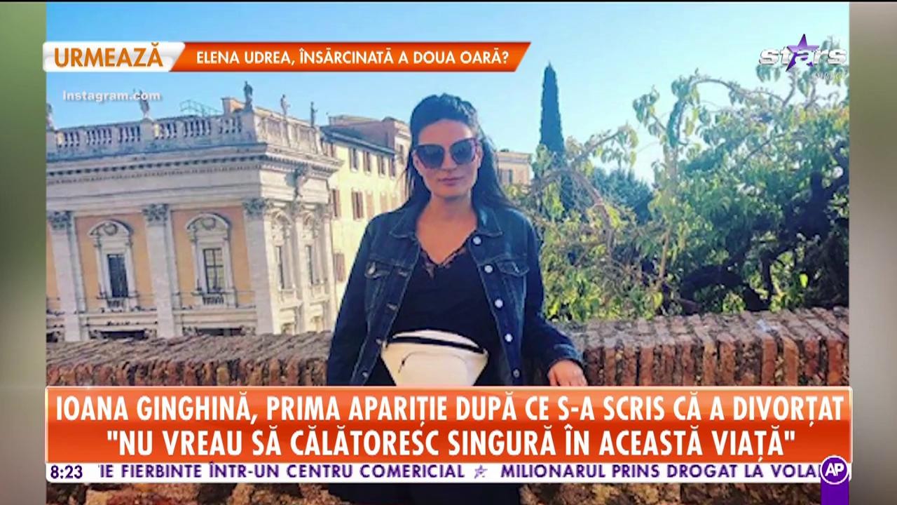 Ioana Ginghină, prima apariție după ce s-a scris că a divorțat de Alexandru Papadopol: Nu vreau să călătoresc singură &icirc;n această viață