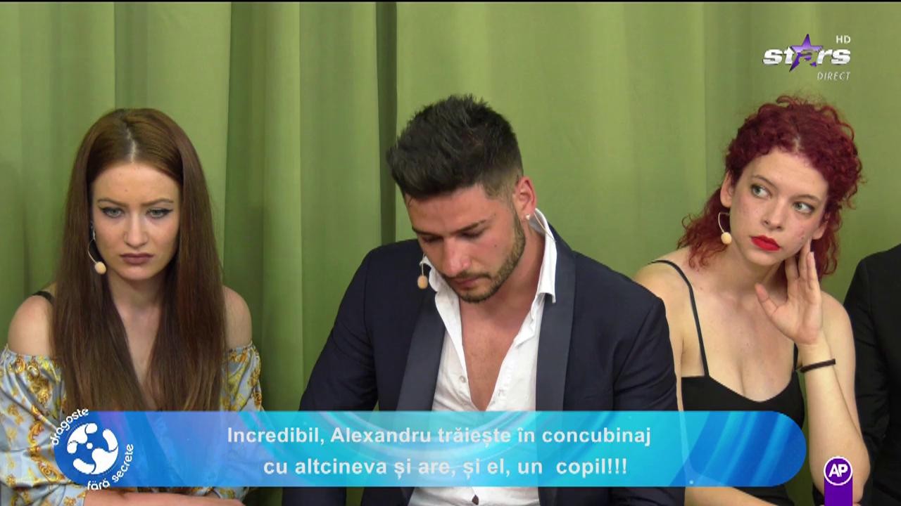 Alexandru face dezvăluiri șocante, &icirc;n direct: Pe mine mă așteaptă acasăsoția și fetița meu. Am crezut că totul e regizat
