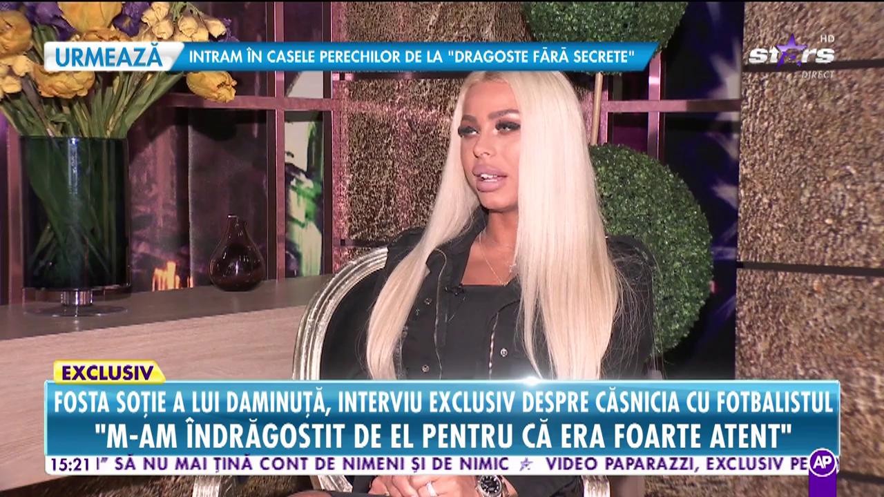 Fosta soţie a lui Cristi Daminuţă a acordat cel mai sincer interviu de p&acirc;nă acum!