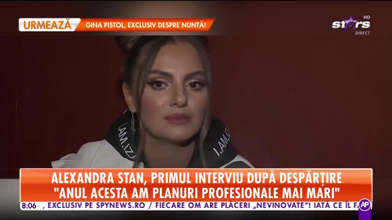 Alexandra Stan, primul interviu după despărțire: Nu mai stau &icirc;n L. A.