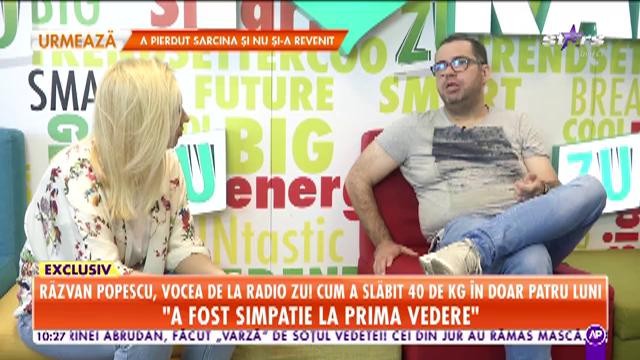 Răzvan Popescu, vocea de la Radio Zu! Cum a slăbit 40 de kilograme &icirc;n doar patru luni!