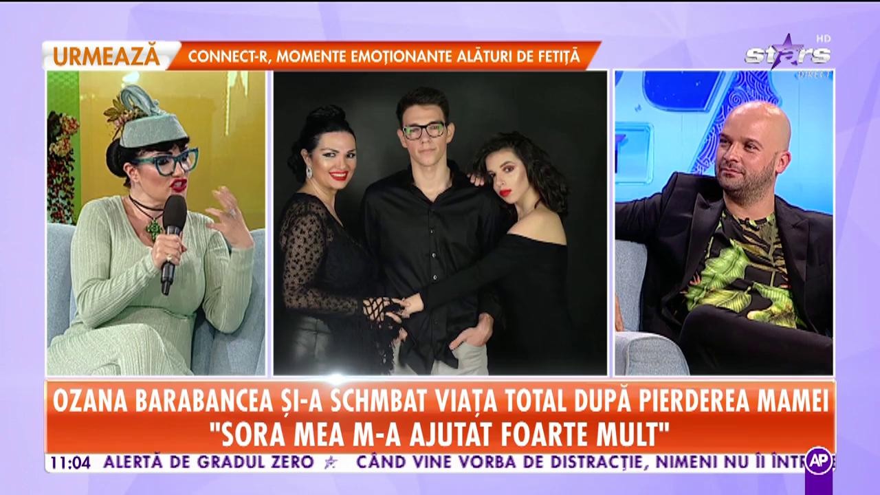 Ozana Barabancea, primul concert cu copii ei: Simt o mare bucurie!