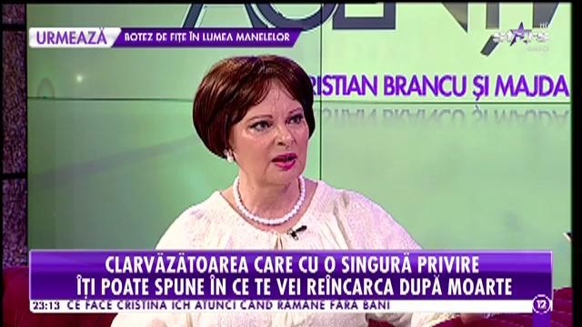 Agenția VIP. Geta, clarvăzătoarea care comunică cu &icirc;ngerii: Am văzut &icirc;n viitorul unor oameni că vor muri și nu am putut să le spun