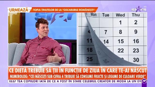 Dietă &icirc;n numerologie, ce m&acirc;ncăm &icirc;n funcție de ziua de naștere!