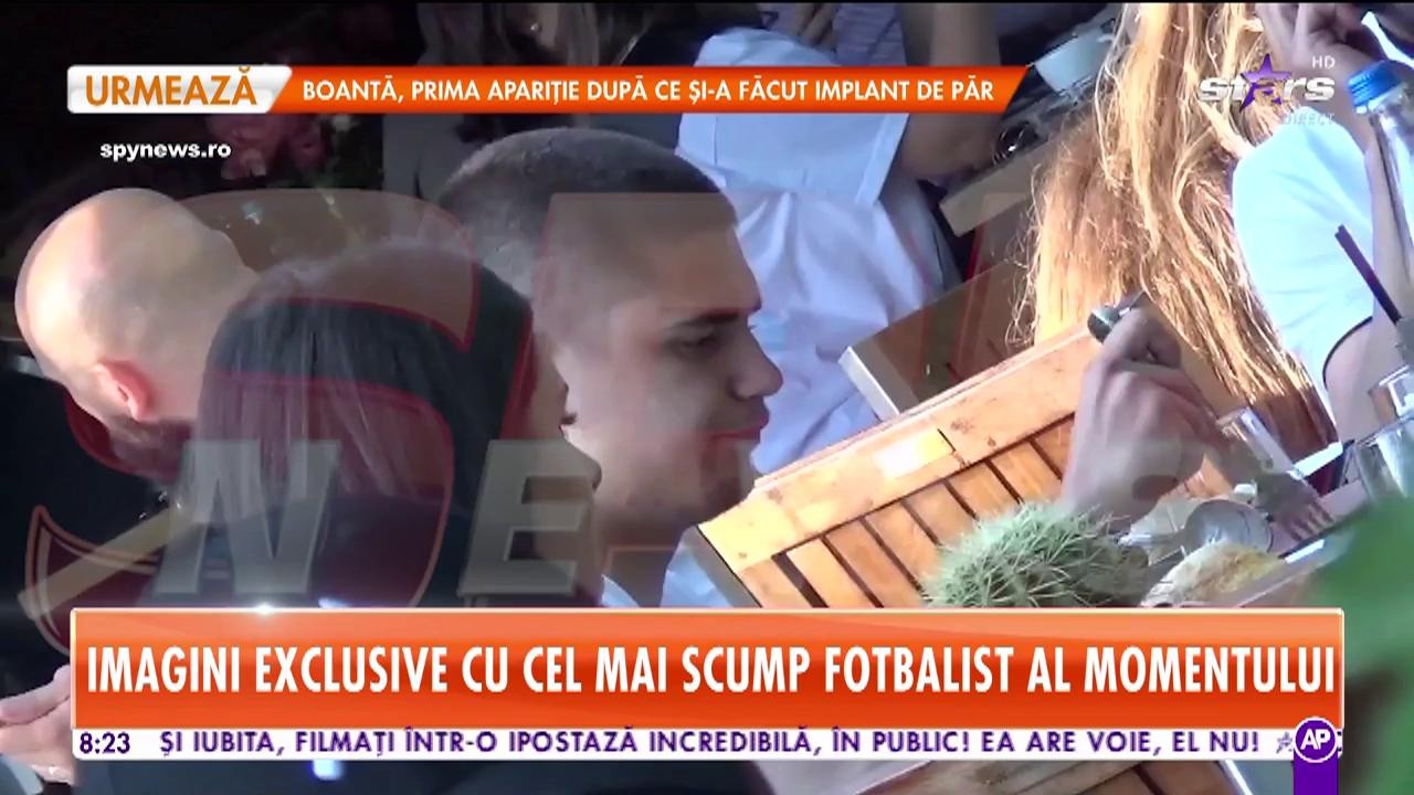 Cel mai &icirc;n vogă fotbalist al momentului, Răzvan Marin, un familist convins