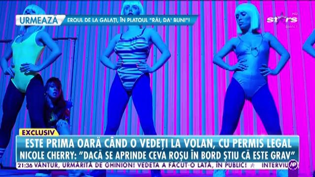 Nicole Cherry cântă la Răi da Buni melodia Pop That