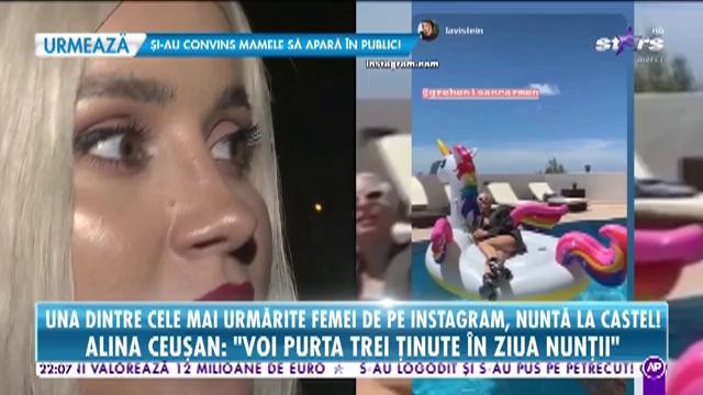 Alina Ceuşan, nuntă la castel: Nu vom respecta foarte multe tradiții