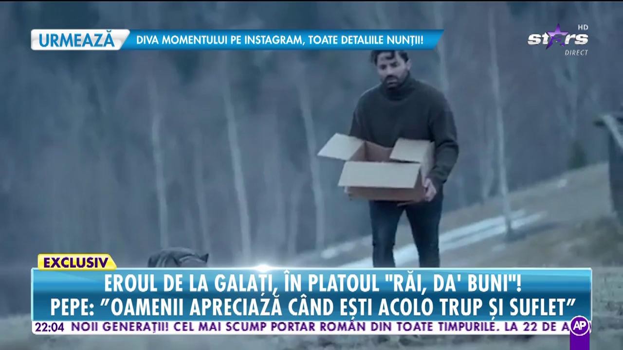 Pepe cântă la Răi da Buni melodia Îmi pasă