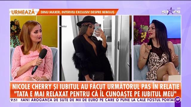 Nicole Cherry şi iubitul au făcut următorul pas &icirc;n relație: Ne-am mutat &icirc;mpreună