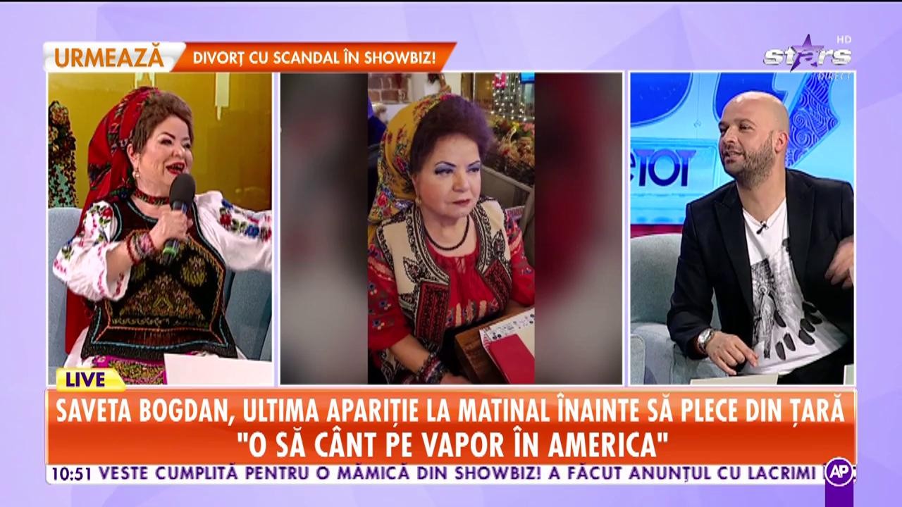 Saveta Bogdan, cea mai talentată interpretă de muzică populară. Artista ne-a demonstrat că știe să c&acirc;nte &icirc;n foarte multe limbi străine