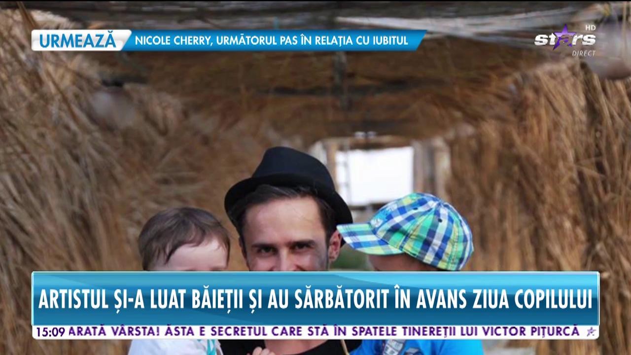 Şerban Copoţ, un tătic cu normă &icirc;ntreagă! A sărbătorit &icirc;n avans ziua copilului cu băieţii săi!