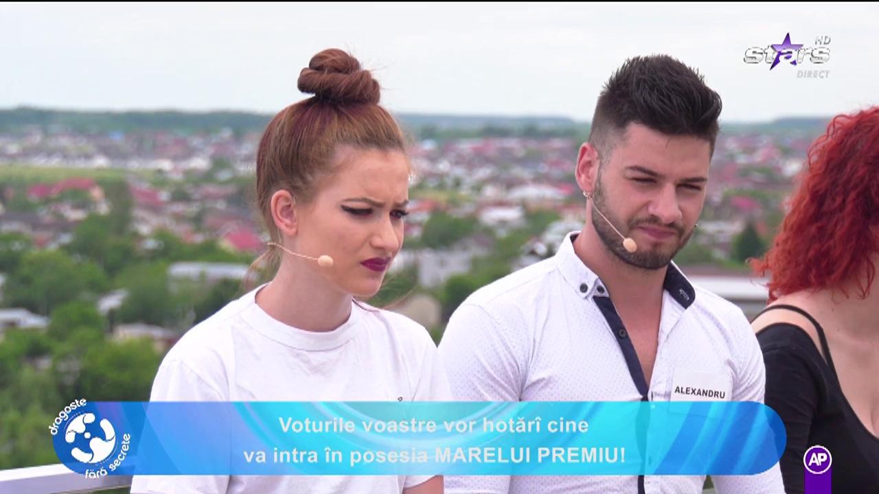 Dragoste fără secrete. Mădălina și Alexandru &icirc;și doresc să părăsească competiția: Nu mai rezist aici