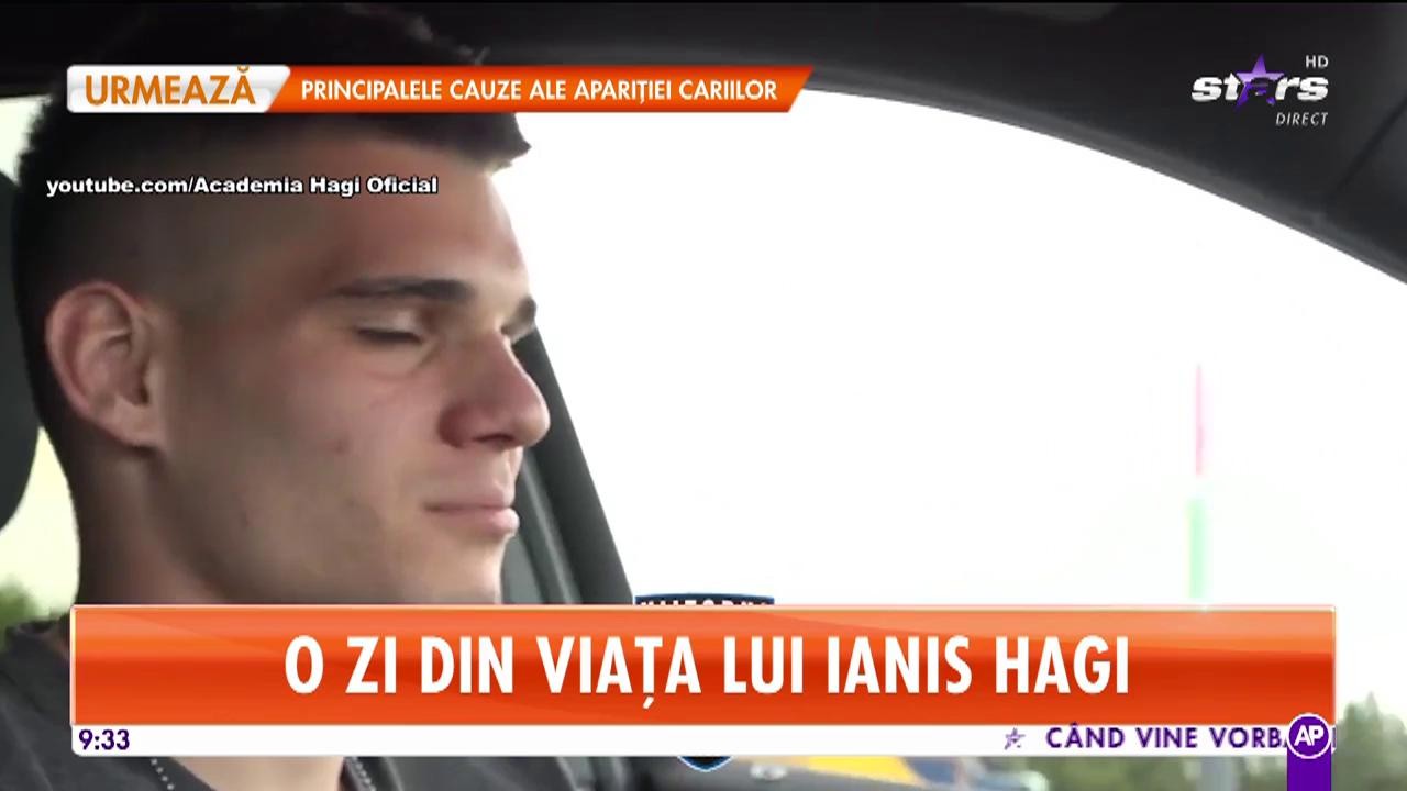 Cum decurge o zi din viaţa lui Ianis Hagi
