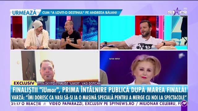 Varză, Adi Bobo și Vasi Borcan, prima întâlnire publică după marea finală iUmor!