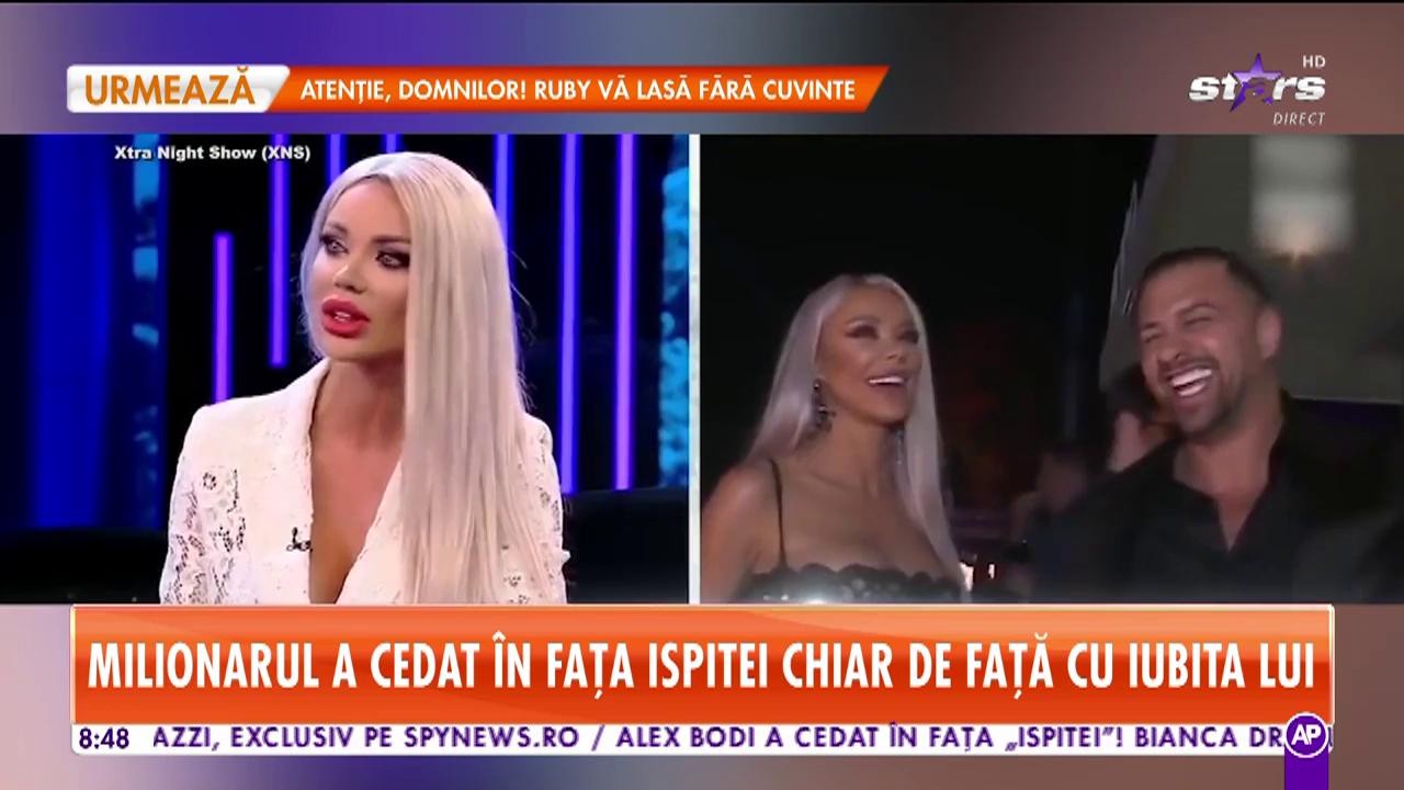 Bianca Drăguşanu și Alex Bodi, &icirc;ncă un episod de ținut minte! Milionarul a cedat &icirc;n faţa ispitei, chiar de faţă cu iubita lui