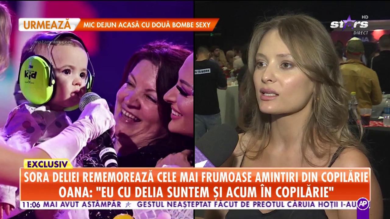 Star Matinal. Sora Deliei, Oana Matache, rememorează cele mai frumoase amintiri din copilărie