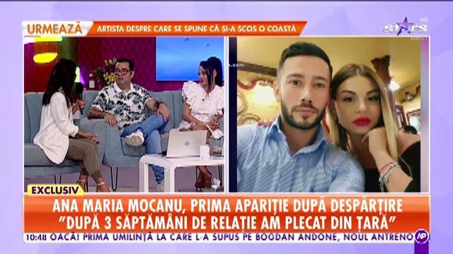 Star Matinal. Ana Maria Mocanu, adevăratele motive ale despărțirii: Ne-am certat foarte tare &icirc;n ultimul an de relație