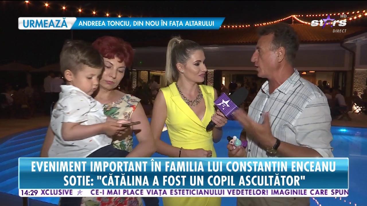 Star News. Eveniment important &icirc;n familia lui Constantin Enceanu: Le-am asigurat copiilor mai mult dec&acirc;t au crezut că vor avea vreodată