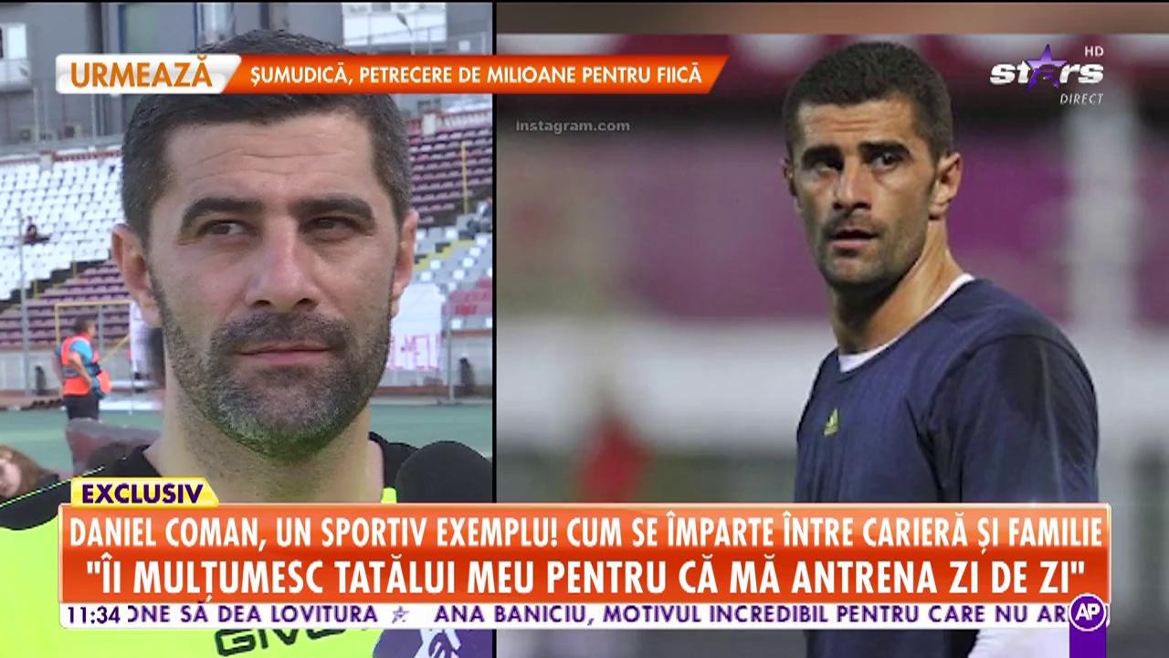 Star Matinal. Dani Coman, un sportiv exemplu. Cum se &icirc;mparte &icirc;ntre carieră și familie