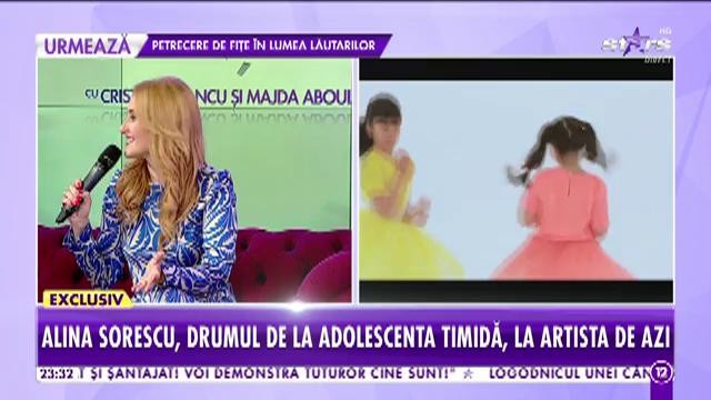 Alina Sorescu, drumul de la adolescenta timidă, la artista de azi!