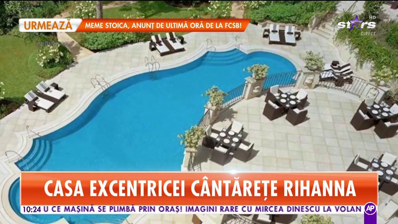 Star Matinal. Cum arată casa excentricei c&acirc;ntărețe Rihanna