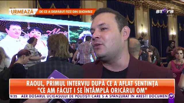 Raoul, primul interviu după ce a aflat sentinţa &icirc;n proces: Nu știam că permisul e suspendat