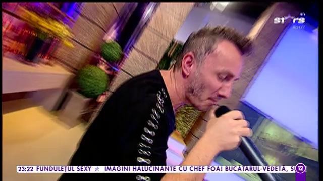 Mihai Trăistariu c&acirc;ntă, la Agenția VIP, melodia La mare, la soare