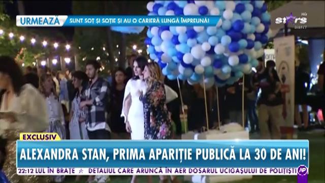 Alexandra Stan, prima apariţie publică la 30 de ani!