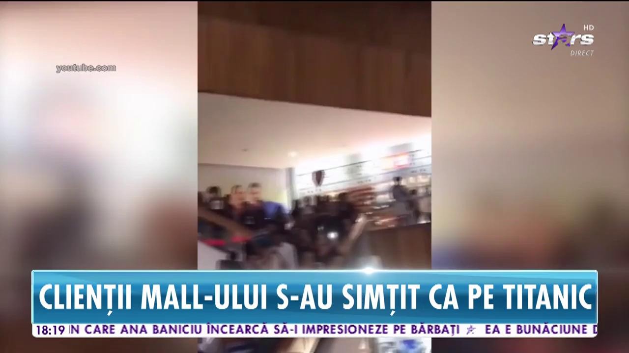 Star News. Scene incredibile &icirc;ntr-un mall din Mexic. Tavanul s-a prăbușit și totul a fost inundat
