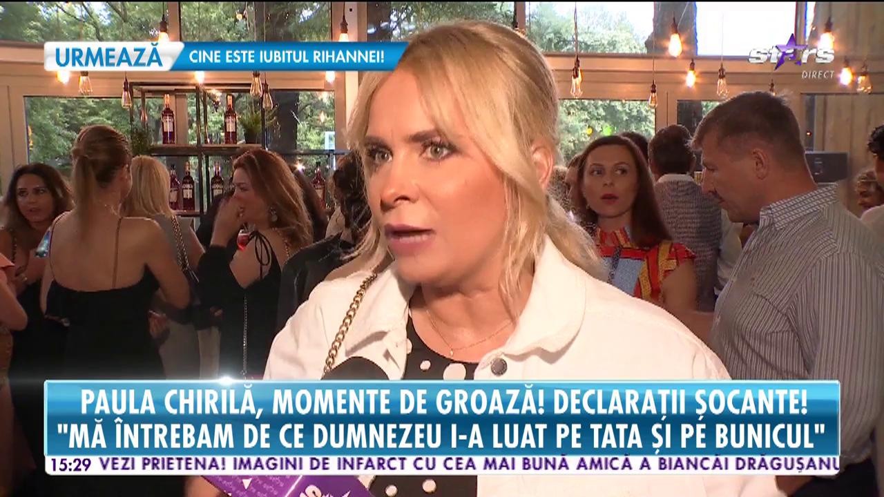 Paula Chirilă, declaraţii şocante! Vedeta fost la un pas de moarte din cauza unor pastile!