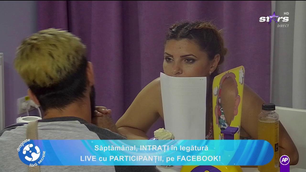 Dragoste fără secrete. Bătaie cu frișcă &icirc;ntre Rozi și Alex