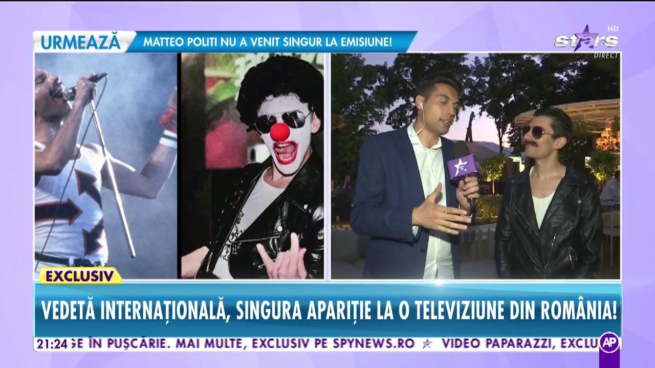 Vedetă internațională, singura apariție la o televiziune din România! Bohemian Rhapsody se aude live la Răi da' buni