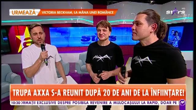 Trupa AXA s-a reunit la Star Matinal, după 20 de ani de la &icirc;nființare!