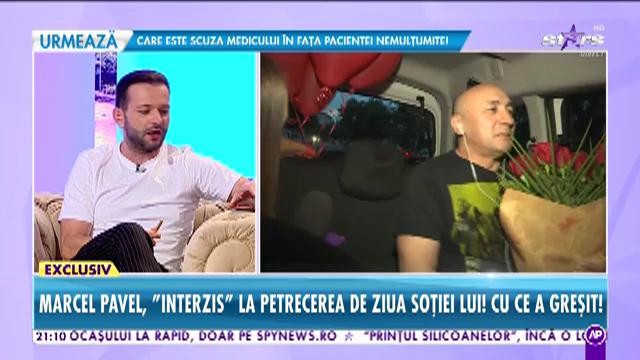 Răi da' buni. Marcel Pavel, "interzis" la petrecerea de ziua soției lui! Cu ce a greșit artistul