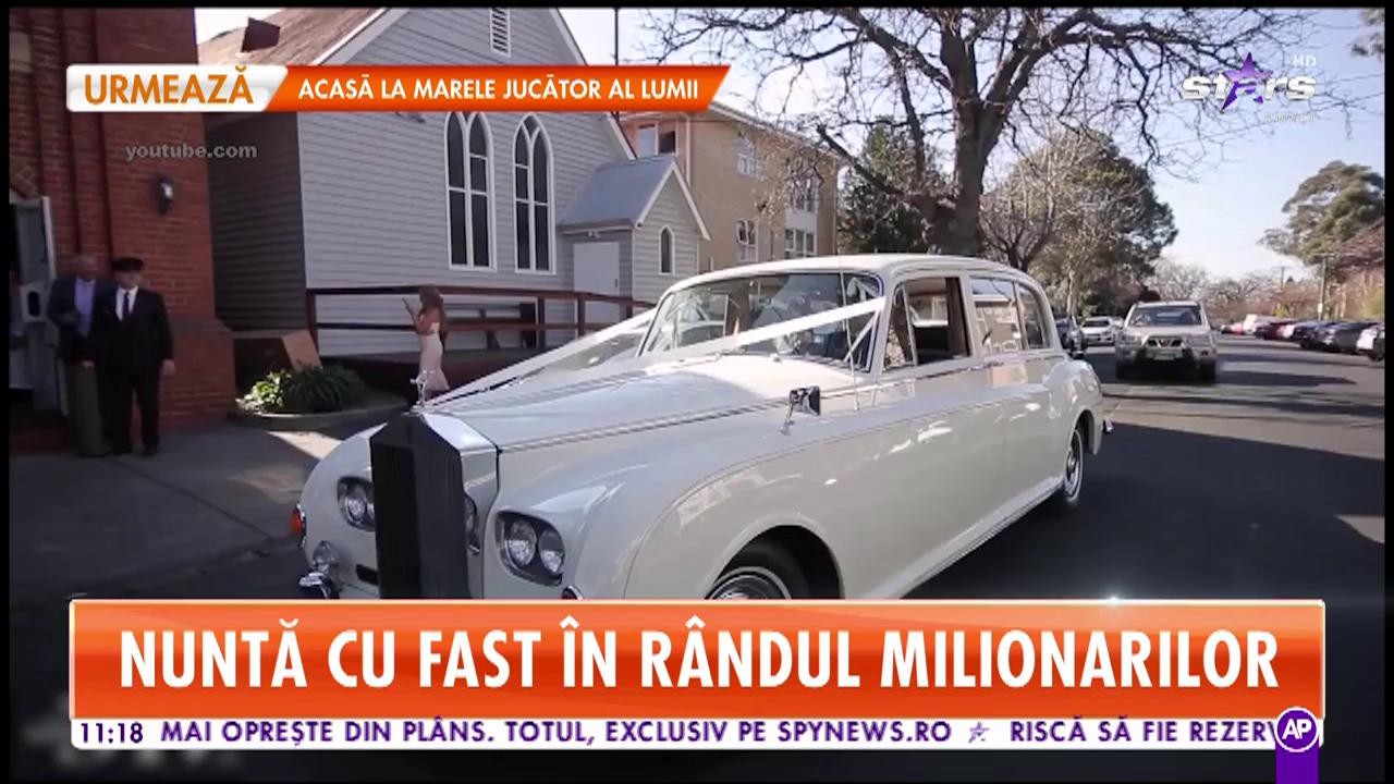 Star Matinal. Nuntă cu fast &icirc;n r&acirc;ndul milionarilor
