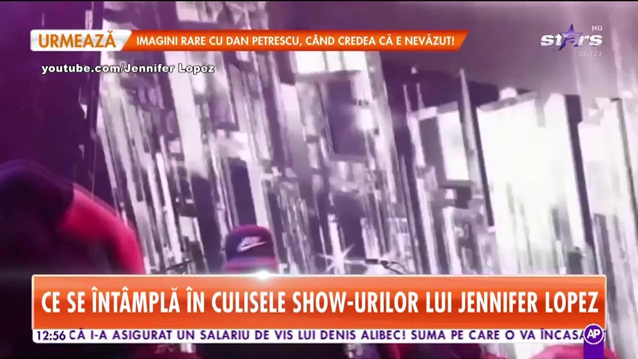 Star Matinal. Ce se &icirc;nt&acirc;mplă &icirc;n culisele show-urilor lui Jennifer Lopez