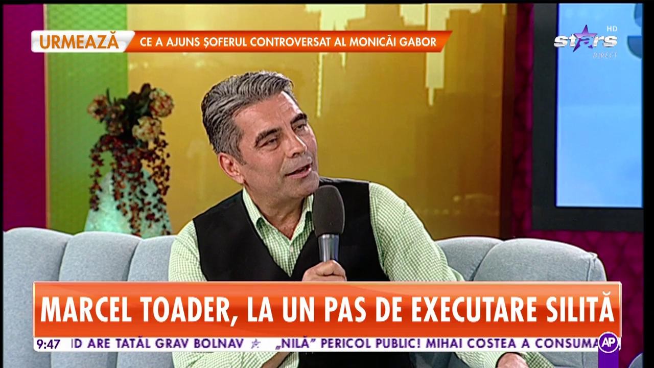 Star Matinal. Marcel Toader, la un pas de executare silită. Are datorii de 50.000 de euro
