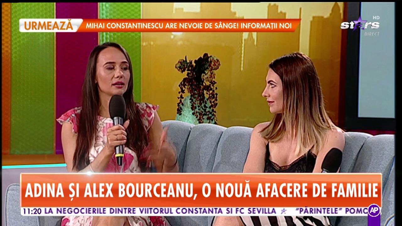 Star Matinal. Adina Bourceanu, o nouă afacere de familie: Voi deschide un restaurant &icirc;mpreună cu prietena mea