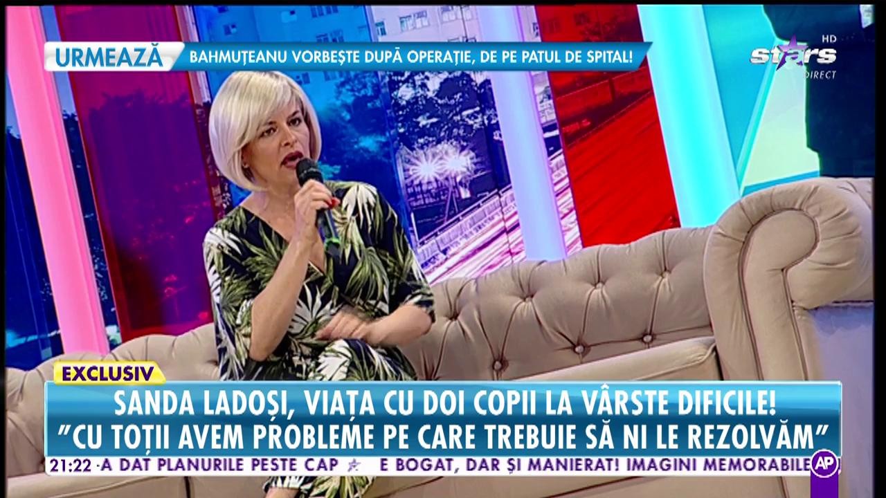 Sanda Ladoşi, viaţa cu doi copii la vârste dificile! "De când sunt mamă nu am mai avut aşa mult timp să mă ocup de aspectul fizic"